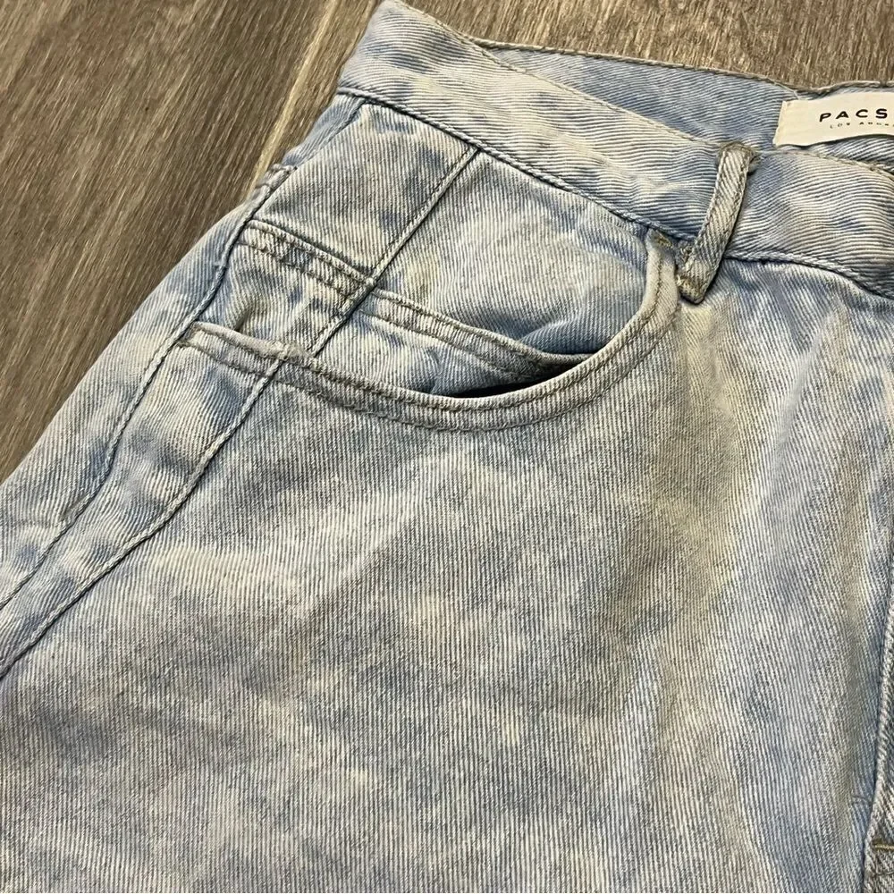 Pacsun Denim Cuffed Shorts